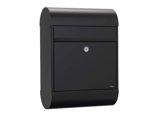 Allux Brievenbus Zwart 6000