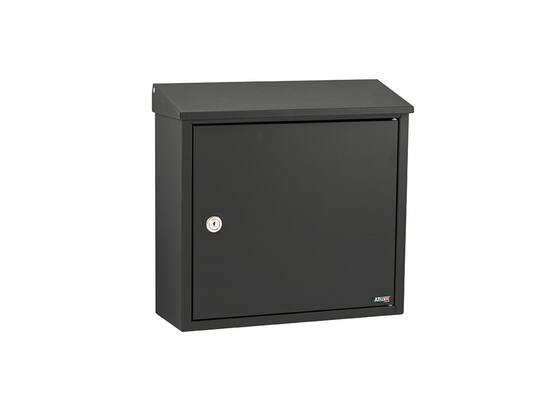 Allux Brievenbus Zwart 400