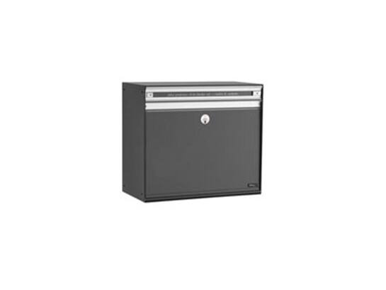 Allux Brievenbus Zwart SC203