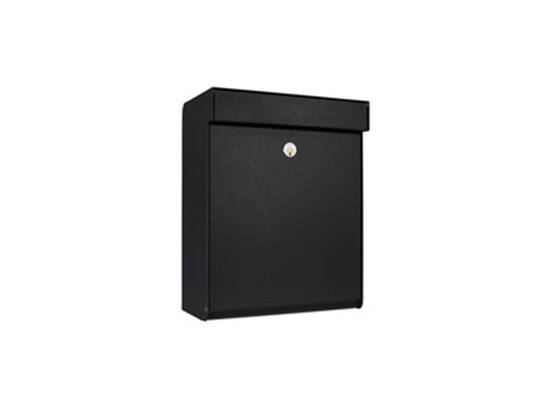 Allux Brievenbus Zwart/Zwart GRUNDFORM