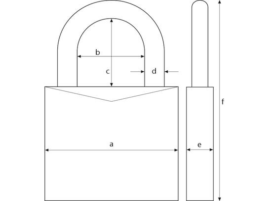Abus Instelbaar cijfer gekleurd 145/30 RAINBOW C