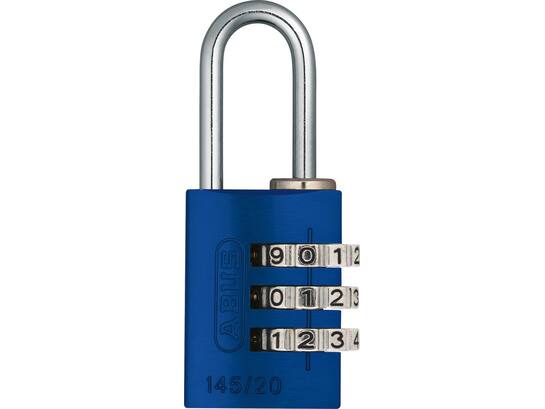 ABUS Cijferhangslot instelbaar H145/20 RAINBOW C