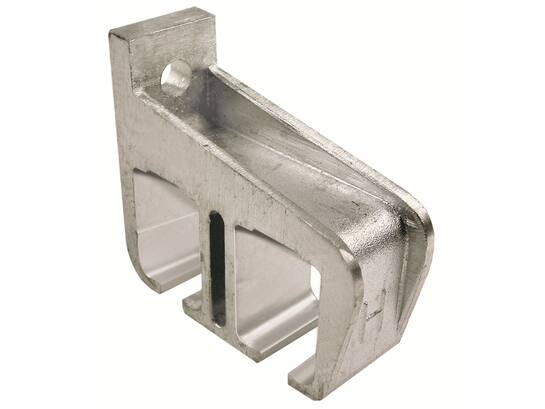 Henderson Wandraildrager dubbel open aluminium 5A/290