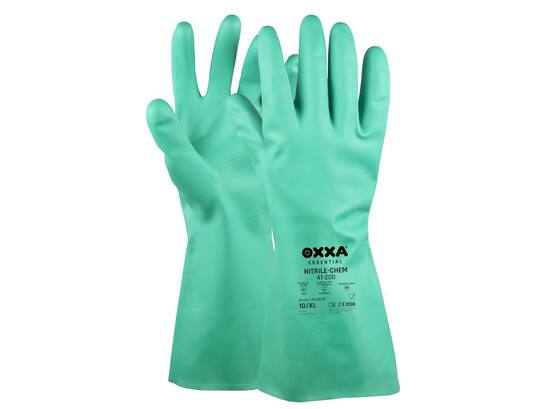 Oxxa Handschoen Nitrile-Chem 41-200 7/S