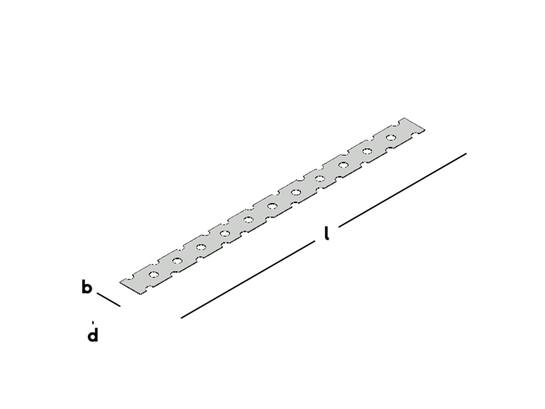 GB Lijmkoppelstrip 300MM