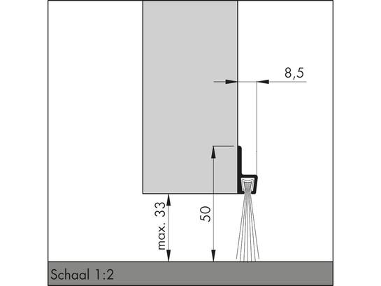 Ellen Tochtborstel met haar IBS-50 100 CM