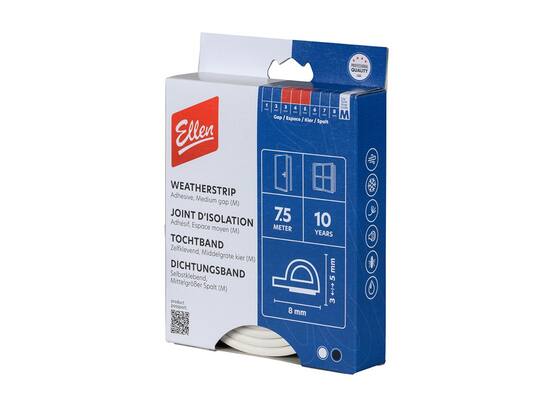 Ellen Tochtband wit P-WT 7,5