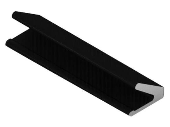 Q-LON Tochtstrip zelfklevend zwart 3121 (12X15MM) 25 METER