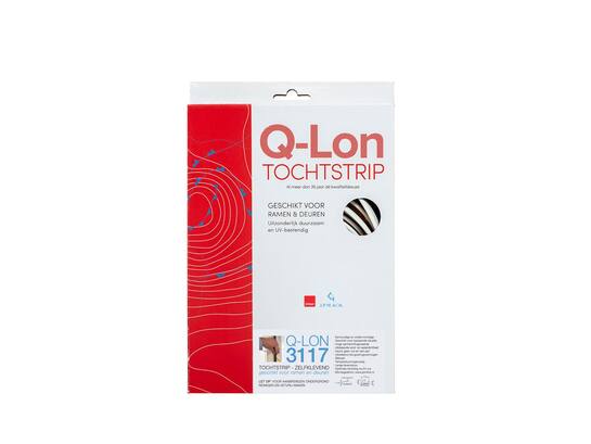 Q-LON Tochtstrip zelfklevend wit 3117 (11,2X6,5MM) 7 METER
