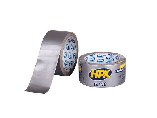HPX Pantsertape zilver 48MM X 10M 12st