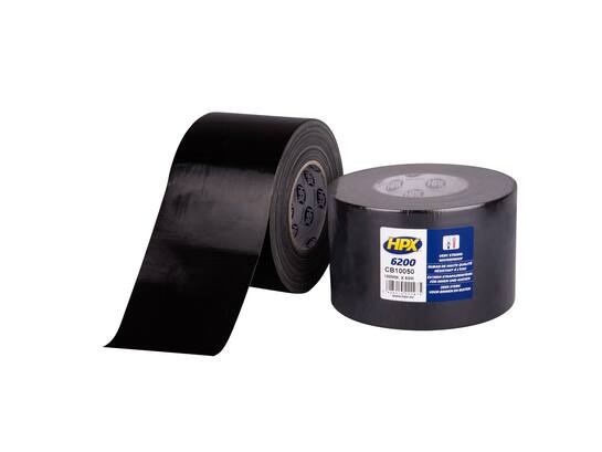 HPX Pantsertape zwart 100MM X 50 12st