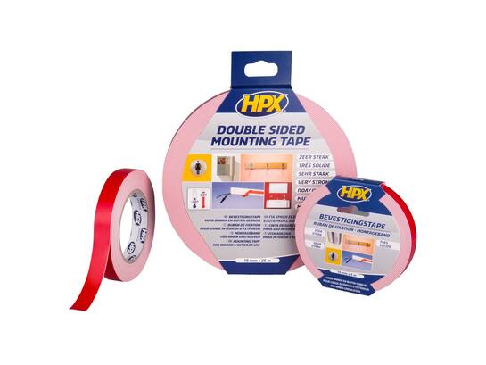 HPX Spiegel bevestigingstape WIT 19MM X 5M