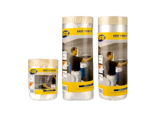 HPX Easy mask film CRÊPEPAPIER 1100MM X 3 30st