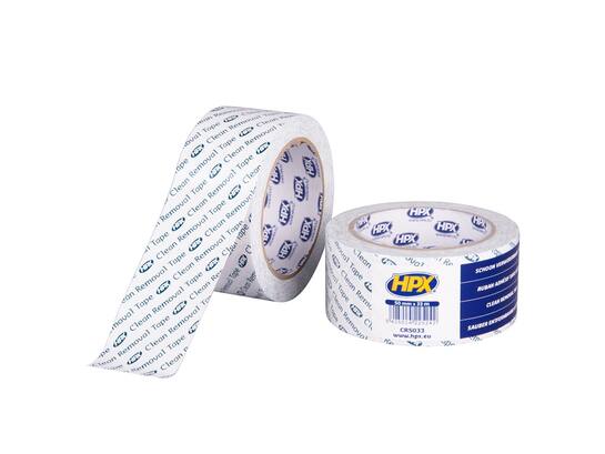 HPX Schoonverwijderbare tape PVC 50MM X 33M