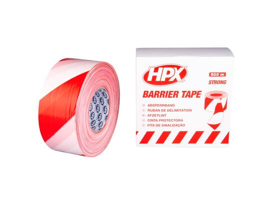 HPX Afzetlint WIT/ROOD 70MM X 500