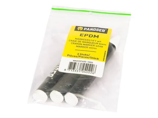 Pandser Krijt wasco Wit 3 stuks