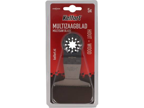 Kelfort Multizaagblad hout precisie 5 stuks starlock 65X50 mm