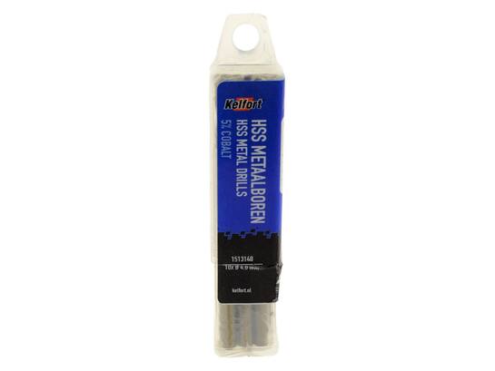 Kelfort Metaalboor HSS cobalt 4.0 mm 10 stuks