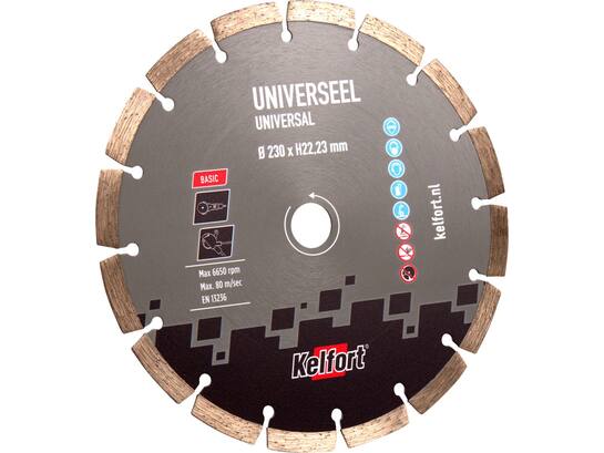 Kelfort Diamantzaag basic universeel 230 mm