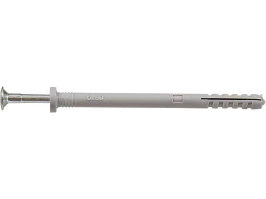 Kelfort Spijkerplug cilinderkop 6X80 mm 100 stuks