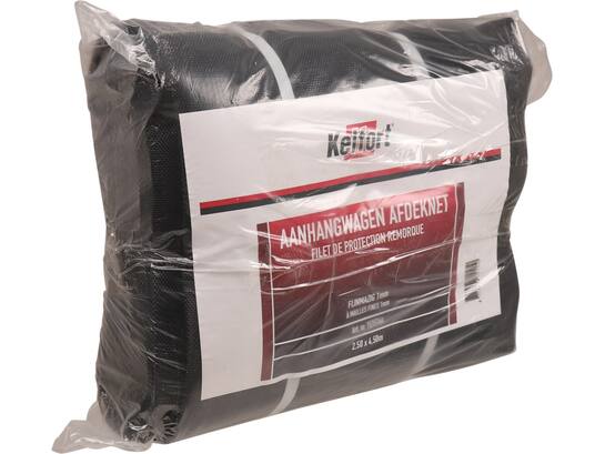 Kelfort Aanhangernet fijnmazig met elastiek 2,5X4,5 M