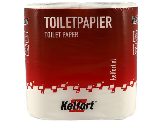 Kelfort Toiletpapier 2 laags 4 ROLLEN