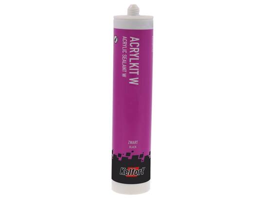 KELFORT Acrylkit W ZWART 310 ML
