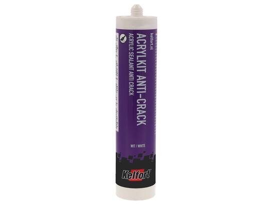 KELFORT Acrylkit anti crack WIT 310 ML