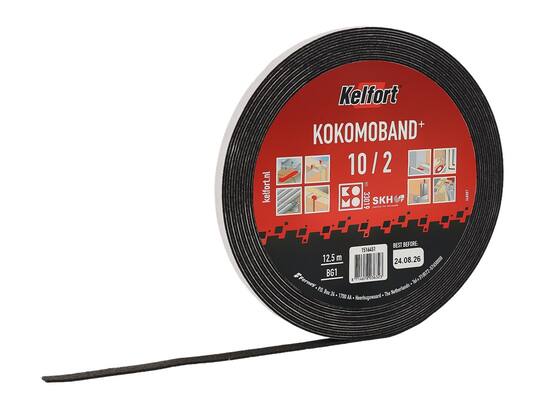 Kelfort Kokomoband zwart 10/3 10M