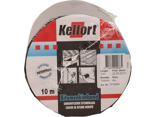 KELFORT Bitumenkimband ALU KLEUR 10MX150 MM