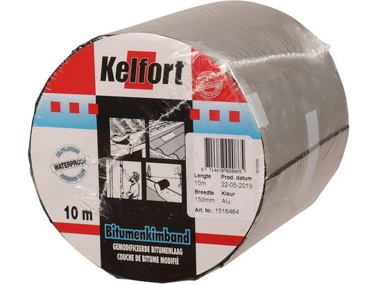 KELFORT Bitumenkimband ALU KLEUR 10MX150 MM