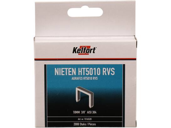 Kelfort Niet rvs tbv HT 50 Tacker HT5010E 10 MM