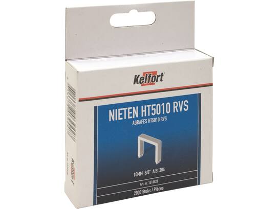 Kelfort Niet rvs tbv HT 50 Tacker HT5010E 10 MM