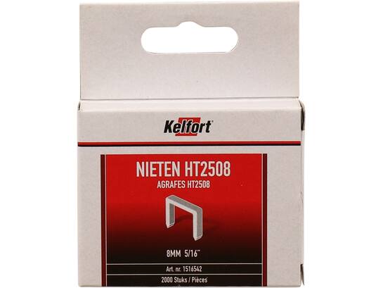 KELFORT Niet tbv HT 25 tacker HT2508 8 MM