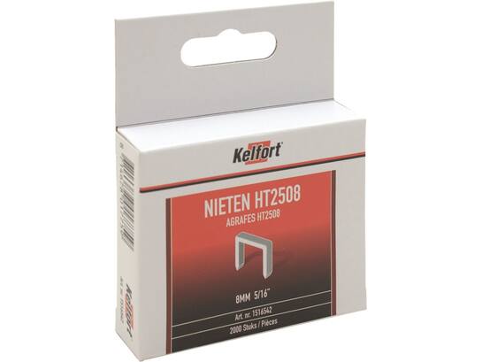 KELFORT Niet tbv HT 25 tacker HT2508 8 MM