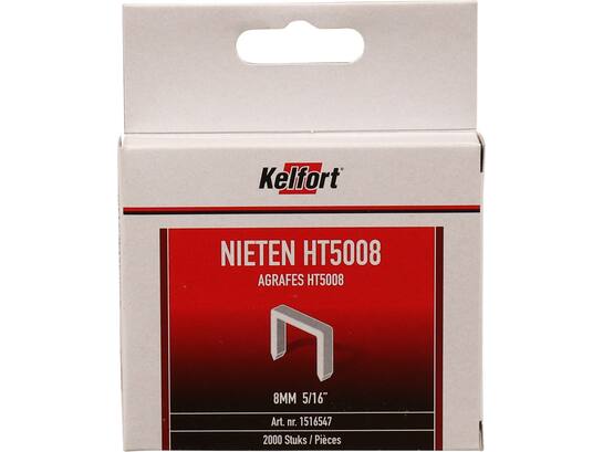 KELFORT Niet tbv HT50/57 tacker HT5008 8 MM