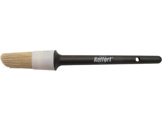 KELFORT Kwast rond wit haar wegwerp 20 32 MM