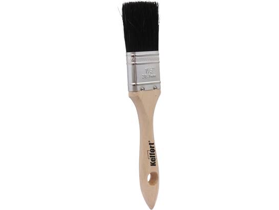 Kelfort Kwast plat zwart haar 1.5" 14X37 MM