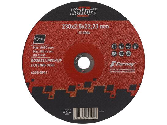 KELFORT Doorslijpschijf A30S-BF41 230X2,5X22