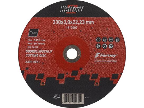 KELFORT Doorslijpschijf A30S-BF41 230X3,0X22