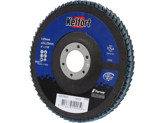 Kelfort Lamellenschijf K40 125X22,2 mm