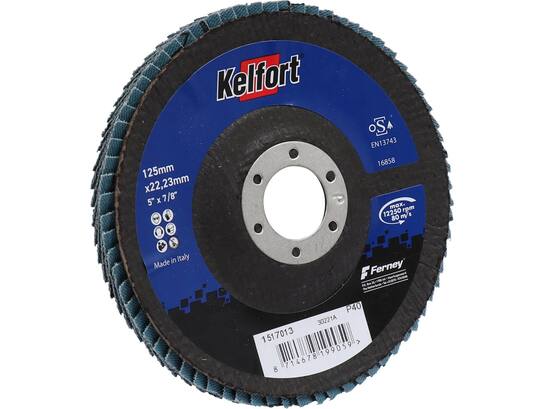 Kelfort Lamellenschijf K40 125X22,2 mm