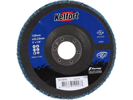 Kelfort Lamellenschijf K80 125X22,2 mm