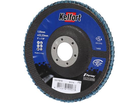 Kelfort Lamellenschijf K80 125X22,2 mm