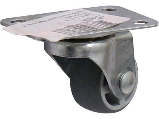 KELFORT Zwenkwiel rubber 15 KG 25 MM