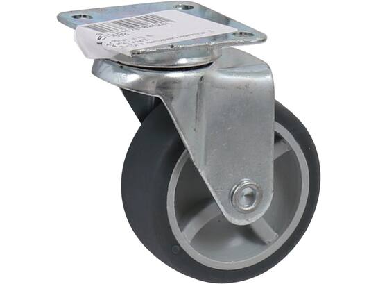 KELFORT Zwenkwiel rubber 40 KG 50 MM