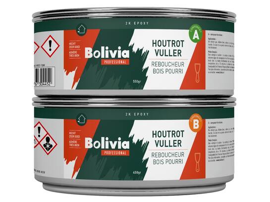 Bolivia Houtrotvuller epoxy set 1 KG