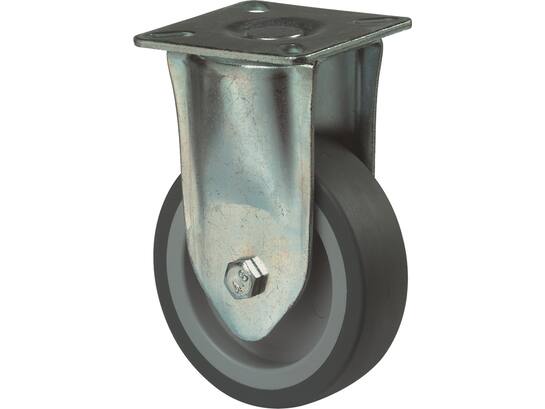 KELFORT Bokwiel met plaat 70 KG 100 MM