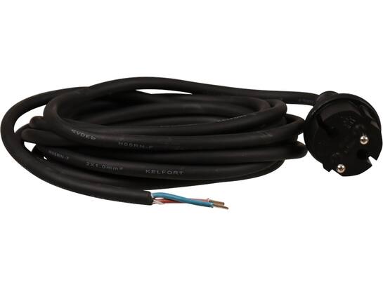 KELFORT Aansluitsnoer rubber H05RN-F 5M 2X1,0