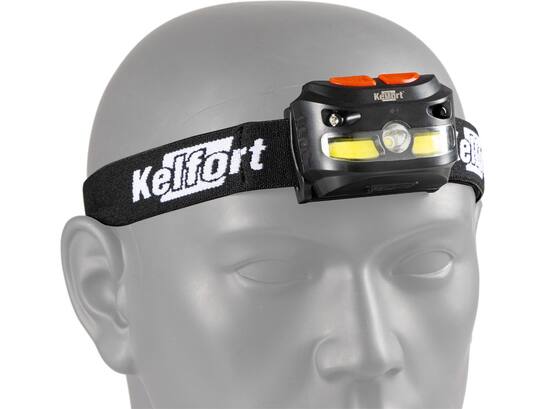 Kelfort Hoofdlamp LED oplaadbaar IP54 250LM/5W